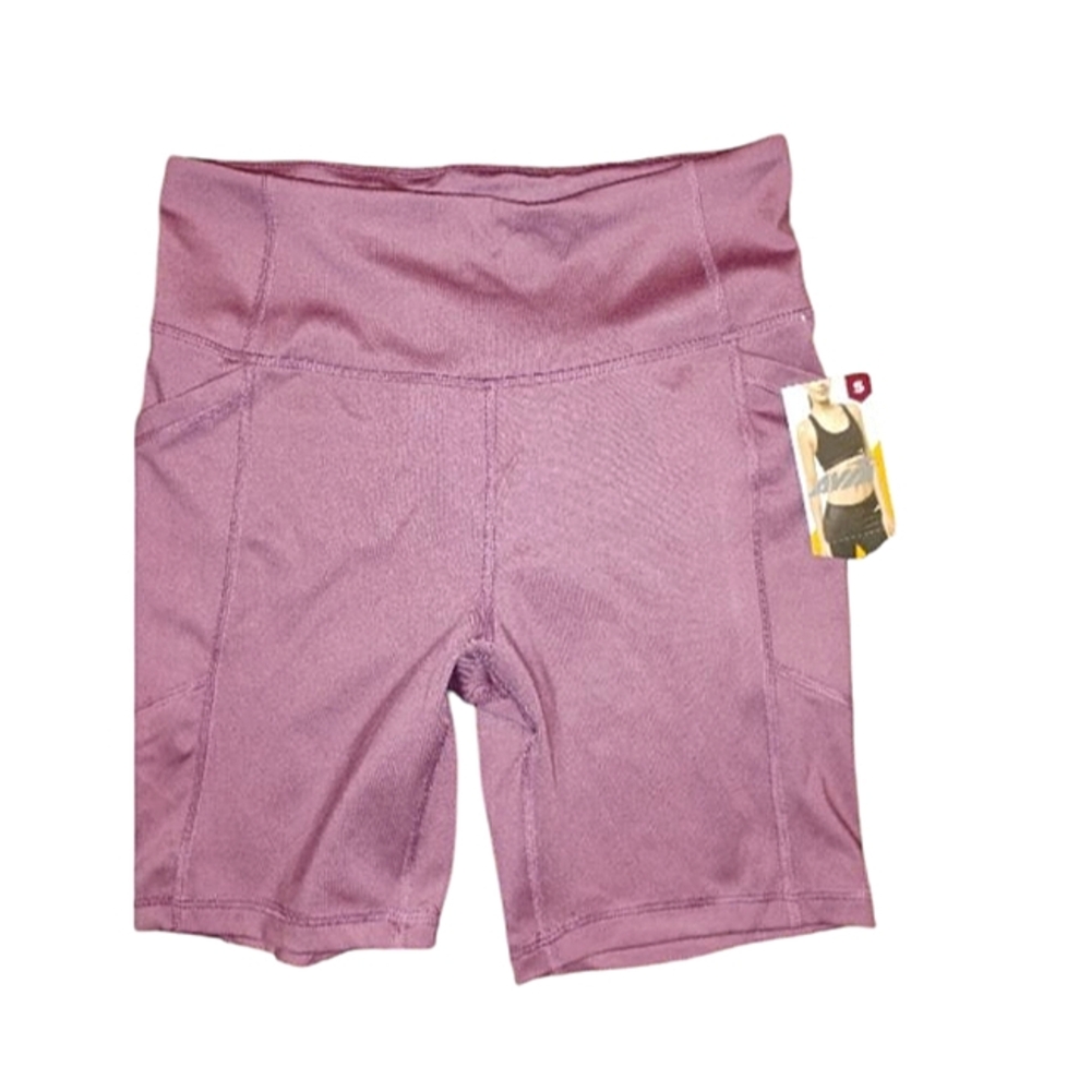 Avia Purple Bike Shorts Seamless Design